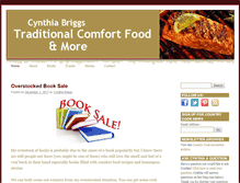 Tablet Screenshot of cynthiabriggsblog.com